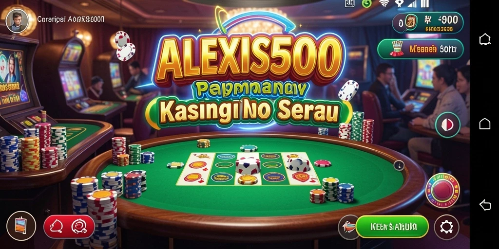 Tampilan gameplay menegangkan di ALEXIS500 dengan grafik yang memukau.
