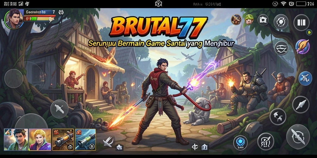 Tangkapan layar gameplay <strong>BRUTAL77</strong> yang seru dan menghibur.