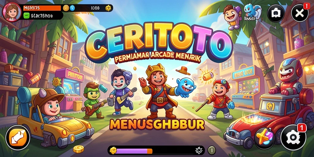 Screenshot gameplay CERITOTO menampilkan aksi seru dan grafis yang menarik.