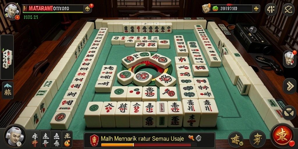 Screenshot gameplay Mahjong MATARAMTOTO yang seru dan penuh tantangan.