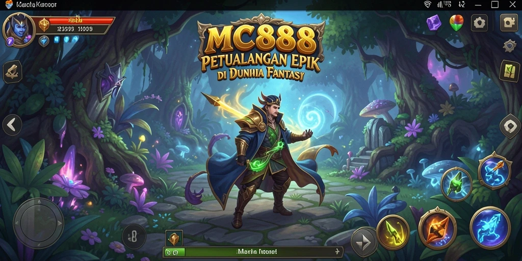 Gameplay RPG yang mendebarkan dan penuh warna.