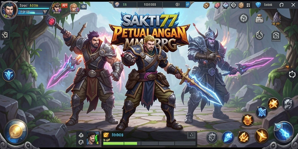 Tampilan gameplay SAKTI77 yang menakjubkan dalam dunia MMORPG.