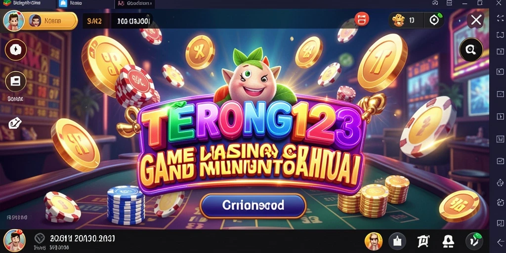 Tampilan gameplay seru di TERONG123 dengan berbagai pilihan permainan kasino.
