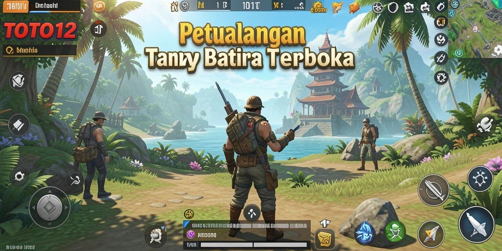 Tampilan menakjubkan dari gameplay Open World TOTO12 yang penuh petualangan.